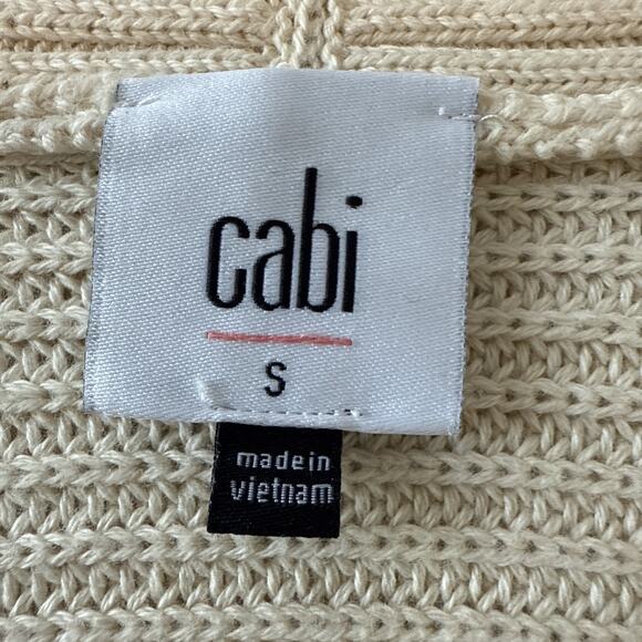 Cabi Trio Sophia Rainbow Stripe Dolman Sleeve Open Cardigan Sz S Oversized Boho - Picture 4 of 9